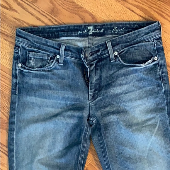 7 for all mankind “Flynt” distressed bootcut jean - Picture 2 of 3